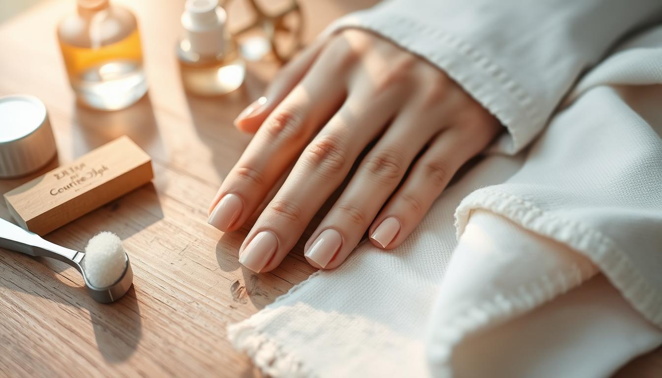 get the perfect light brown nails color